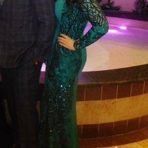 Custom made gown